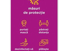 Placuta pentru masuri de protectie